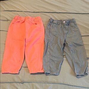Garanimals Pink and Blue Toddler Girl Pants